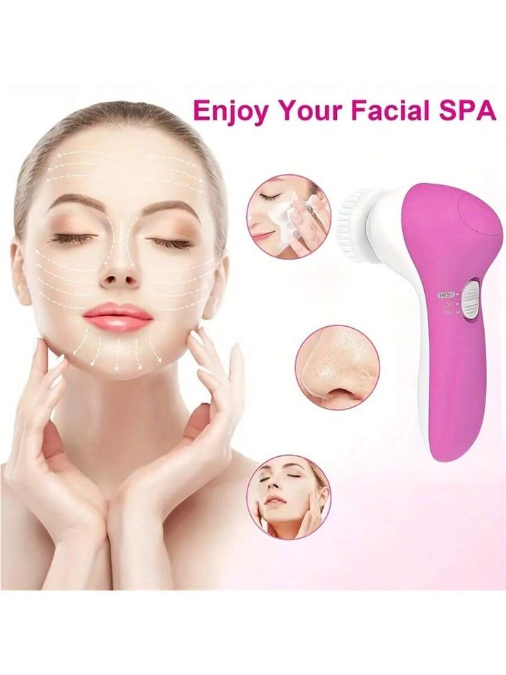 GlowPro 5-in-1 Facial Massager – Your Daily Skincare Buddy