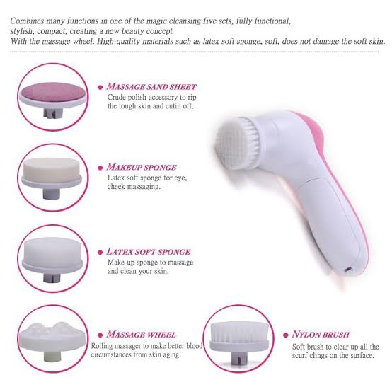 GlowPro 5-in-1 Facial Massager – Your Daily Skincare Buddy